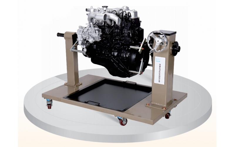 柴油發(fā)動機拆裝翻轉實訓臺架